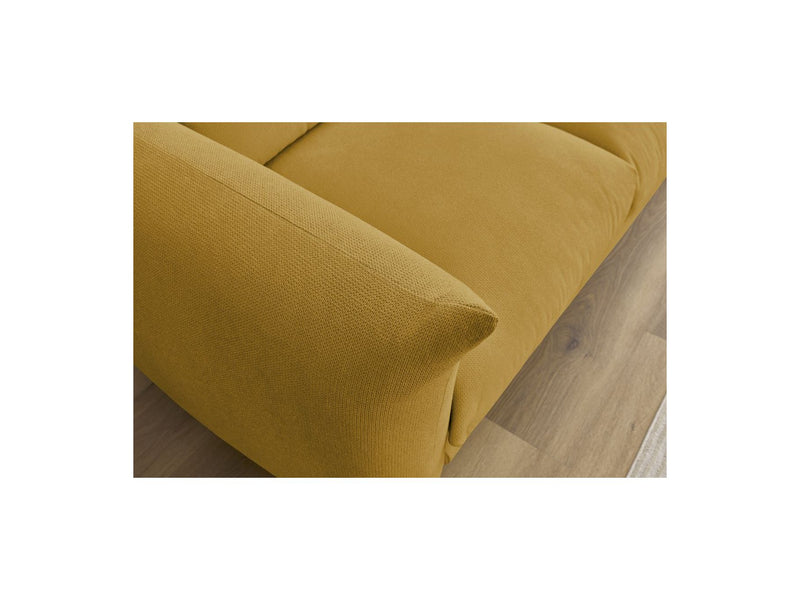 Canapé Droit Fixe 2 Places - Ernest - Tissu Lisse