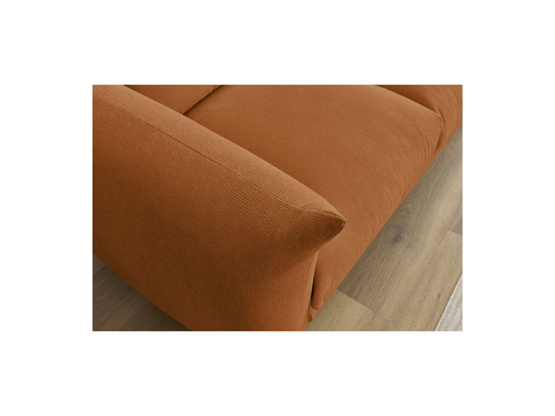 Canapé Droit Fixe 2 Places - Ernest - Tissu Lisse