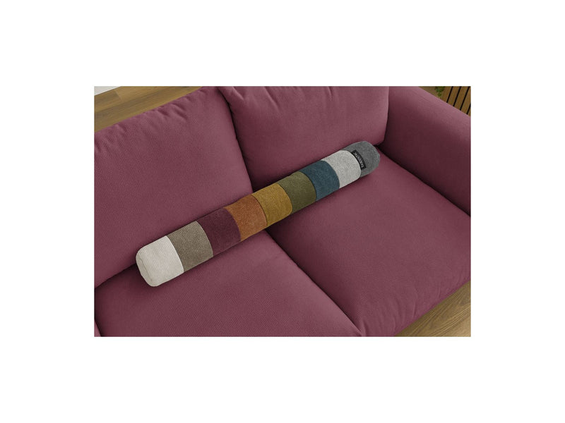 Canapé Droit Fixe 2 Places - Ernest - Tissu Lisse