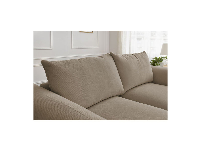 Canapé Droit Fixe 2 Places - Ernest - Tissu Lisse