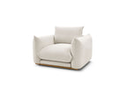 Ernest - Armchair - Smooth Fabric