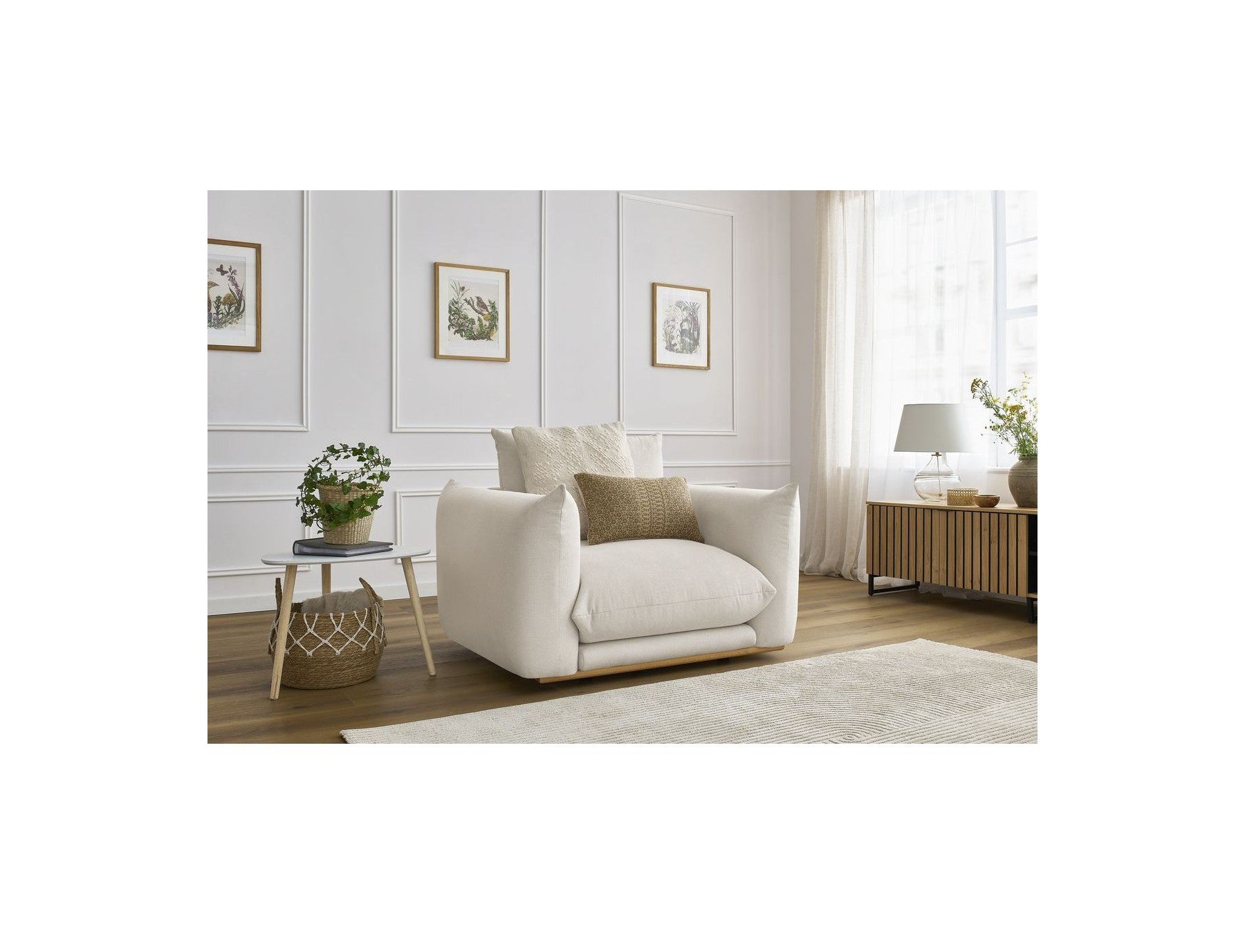 Ernest - Armchair - Smooth Fabric