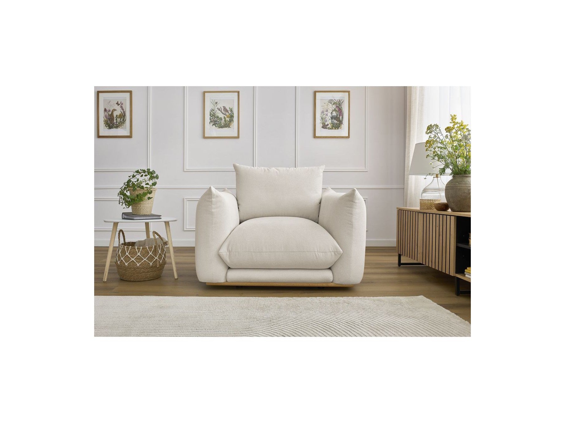 Ernest - Armchair - Smooth Fabric