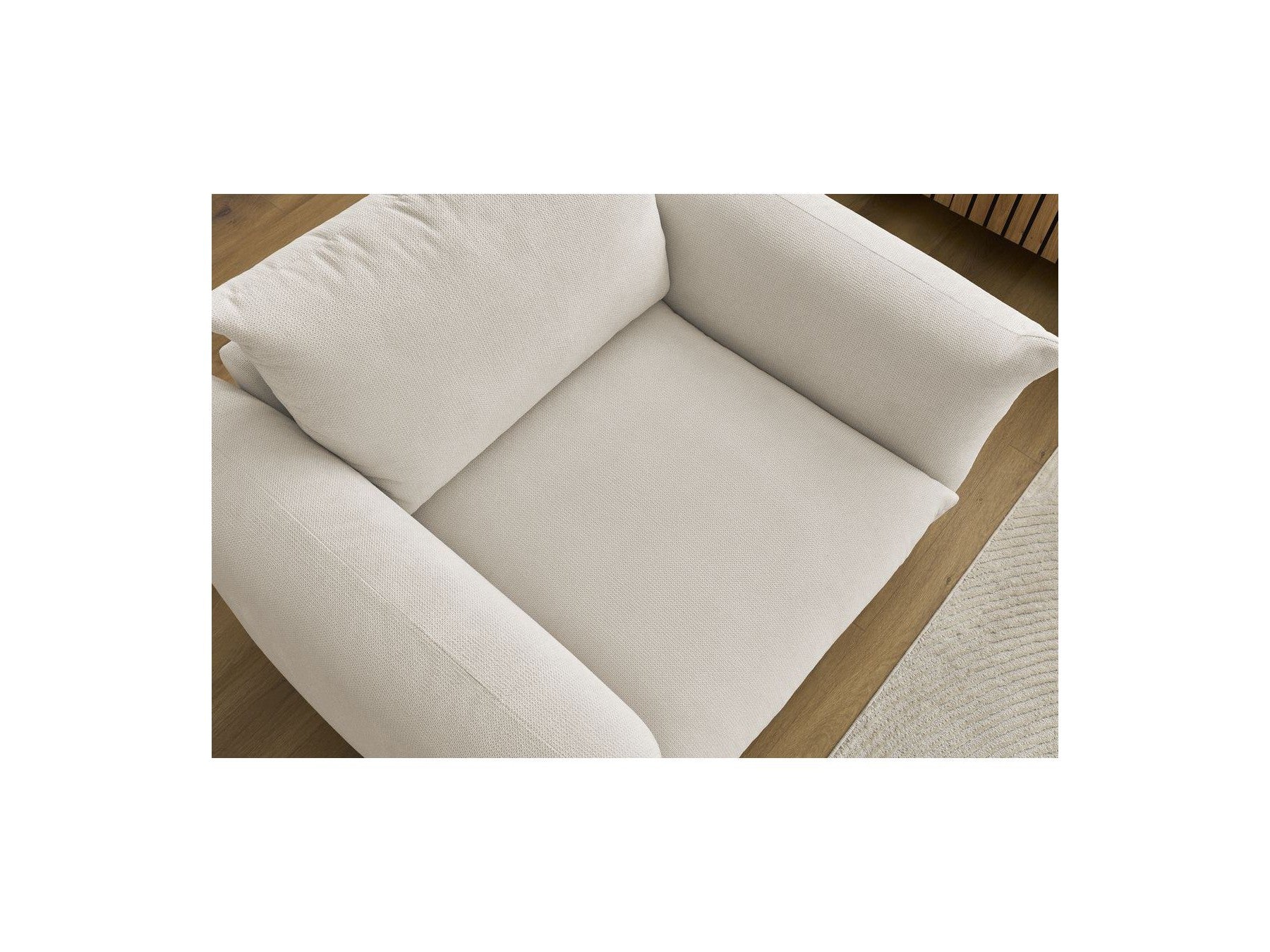 Ernest - Armchair - Smooth Fabric