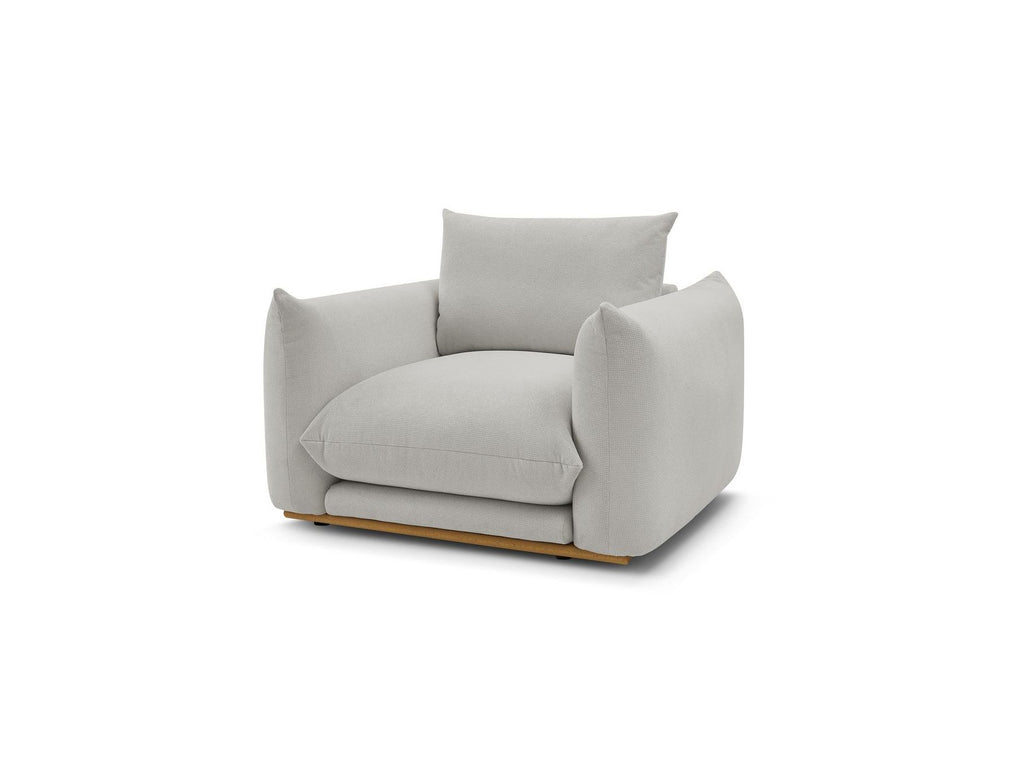 Ernest - Armchair - Smooth Fabric