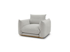 Ernest - Armchair - Smooth Fabric