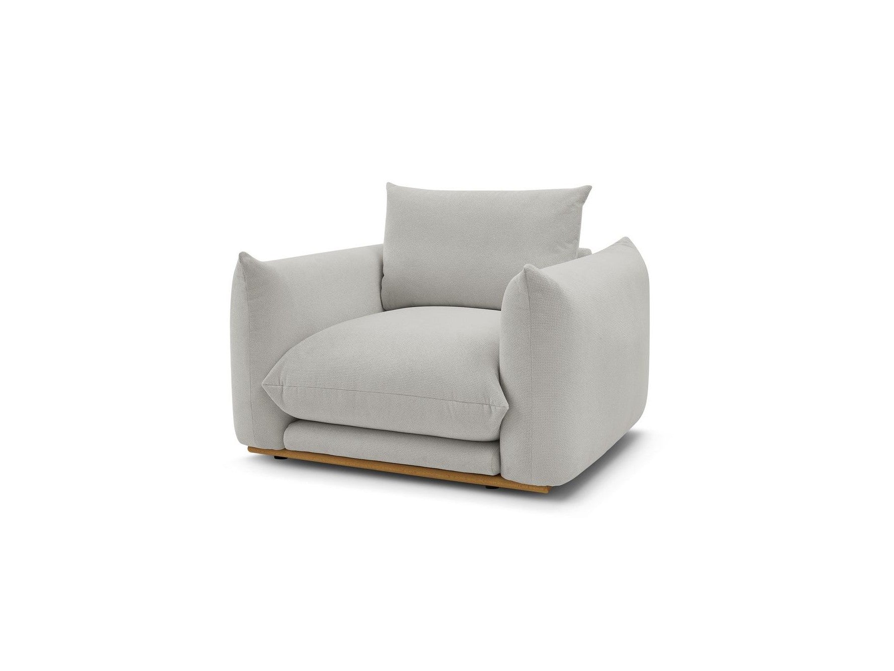 Ernest - Armchair - Smooth Fabric