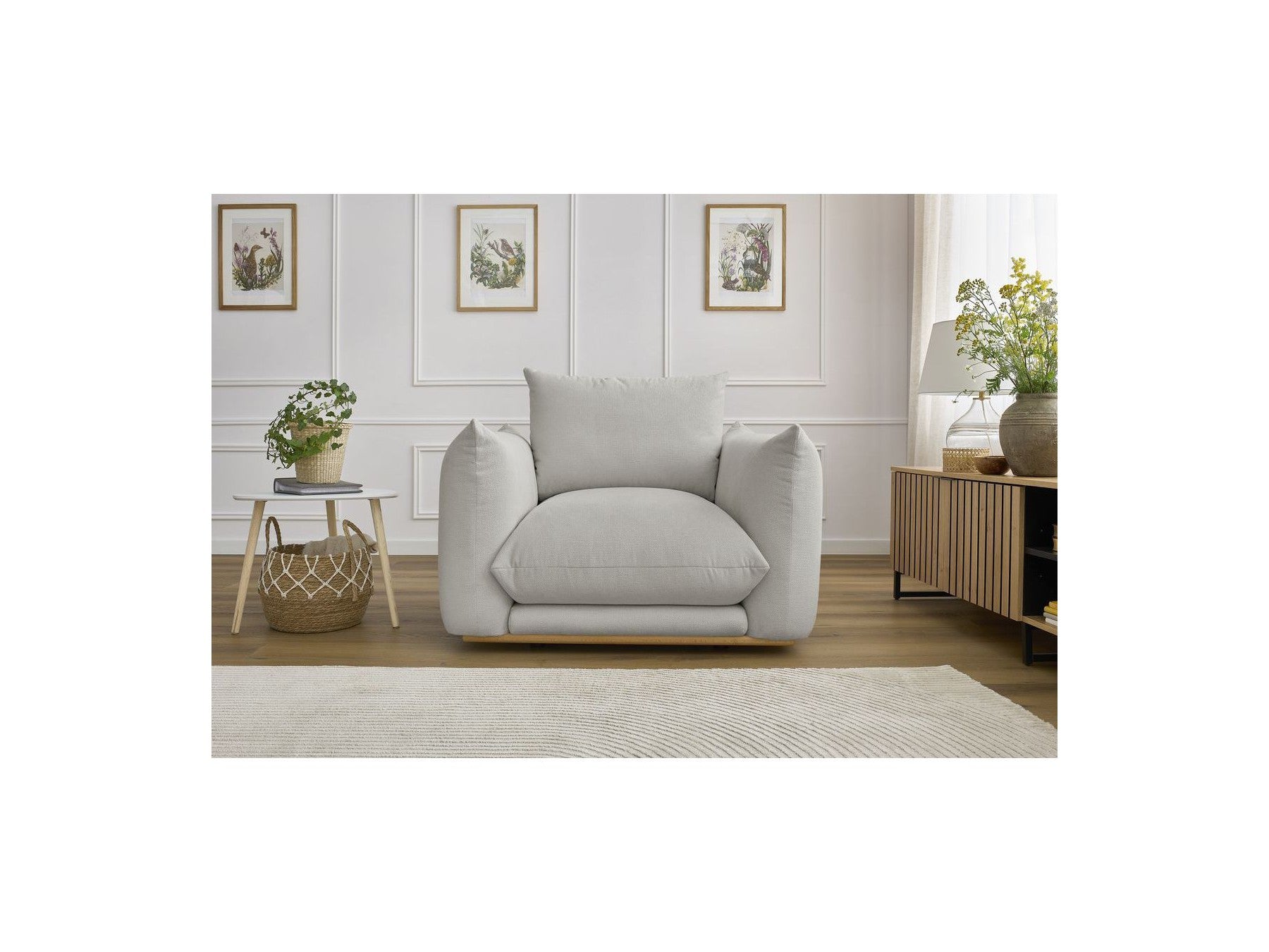 Ernest - Armchair - Smooth Fabric