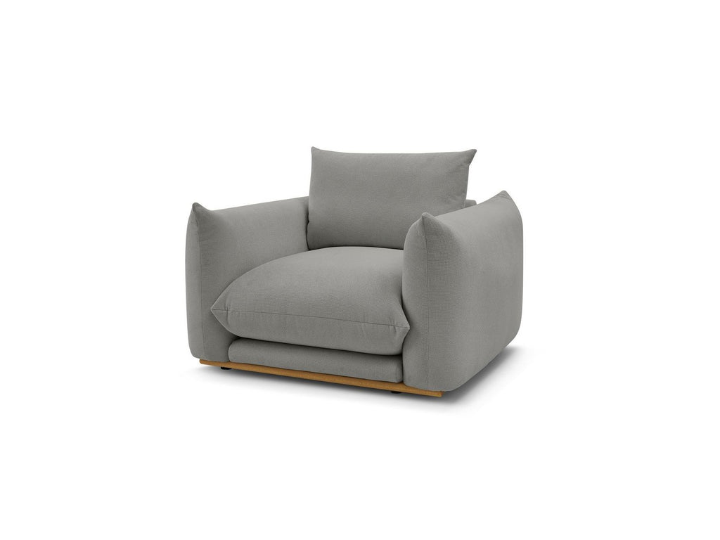 Ernest - Armchair - Smooth Fabric