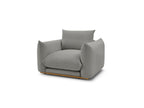 Ernest - Armchair - Smooth Fabric