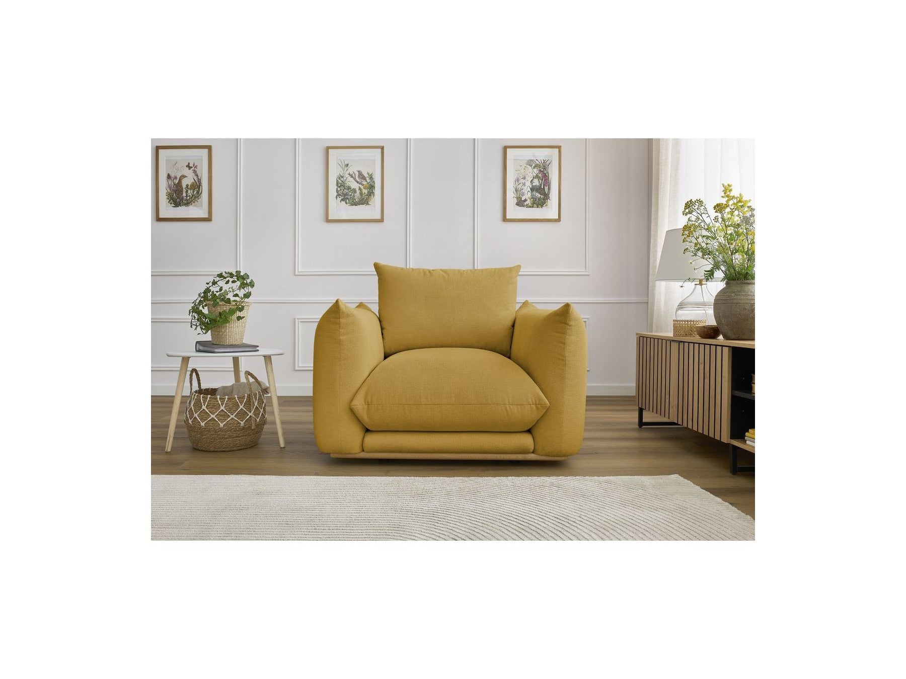 Ernest - Armchair - Smooth Fabric