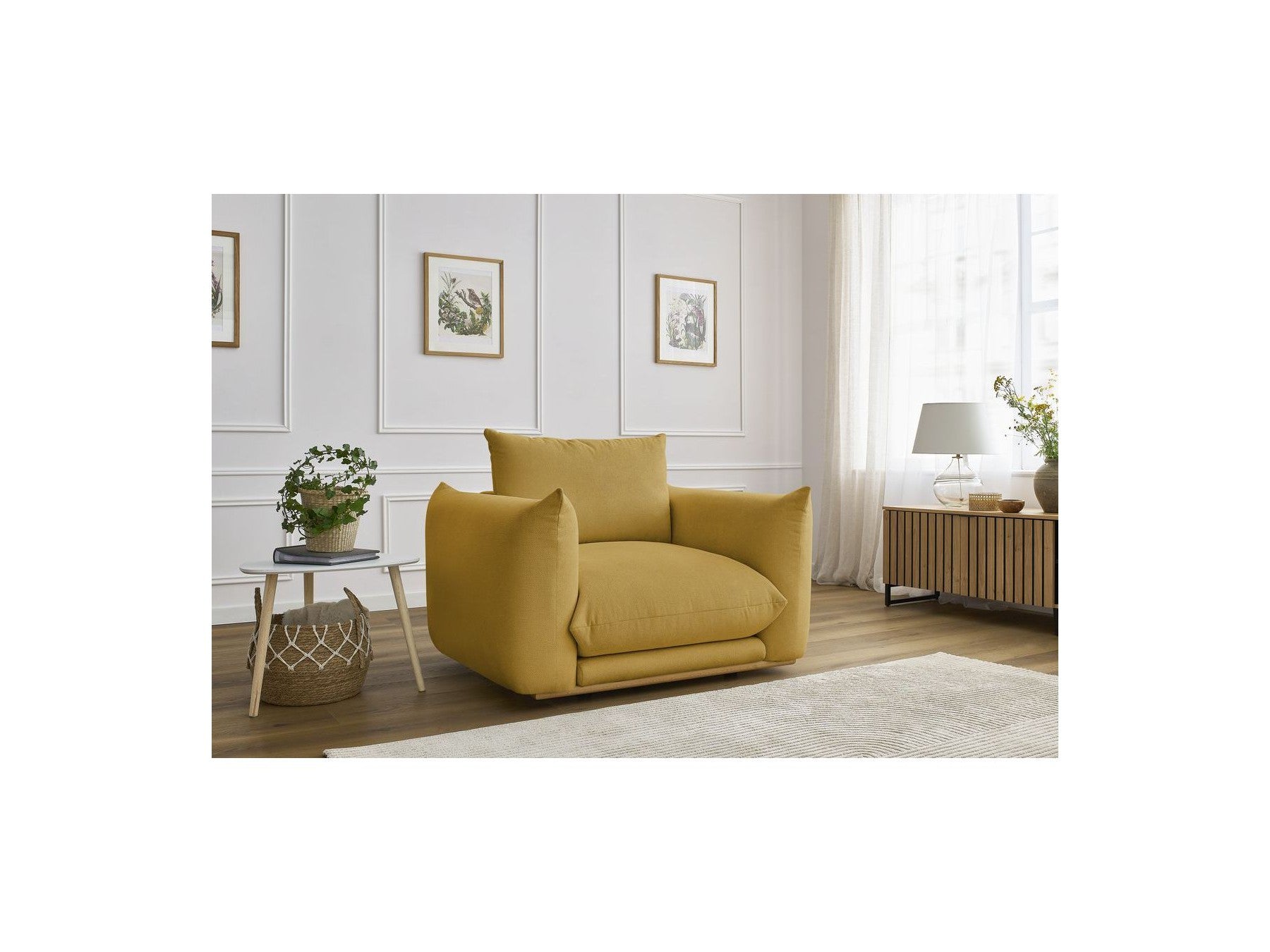 Ernest - Armchair - Smooth Fabric