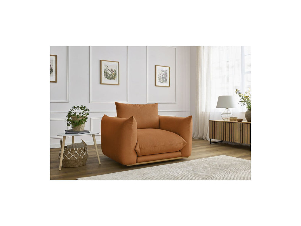 Ernest - Armchair - Smooth Fabric