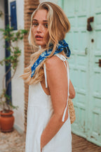 Inti White Linen Jumpsuit