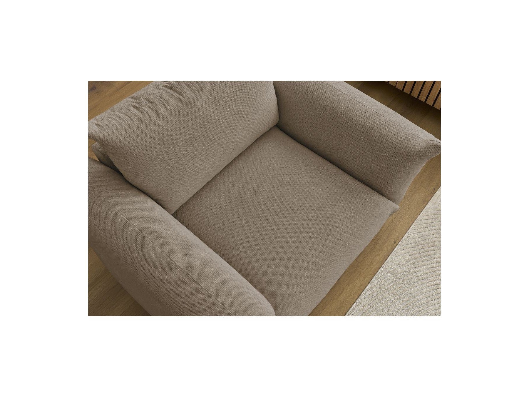 Ernest - Armchair - Smooth Fabric