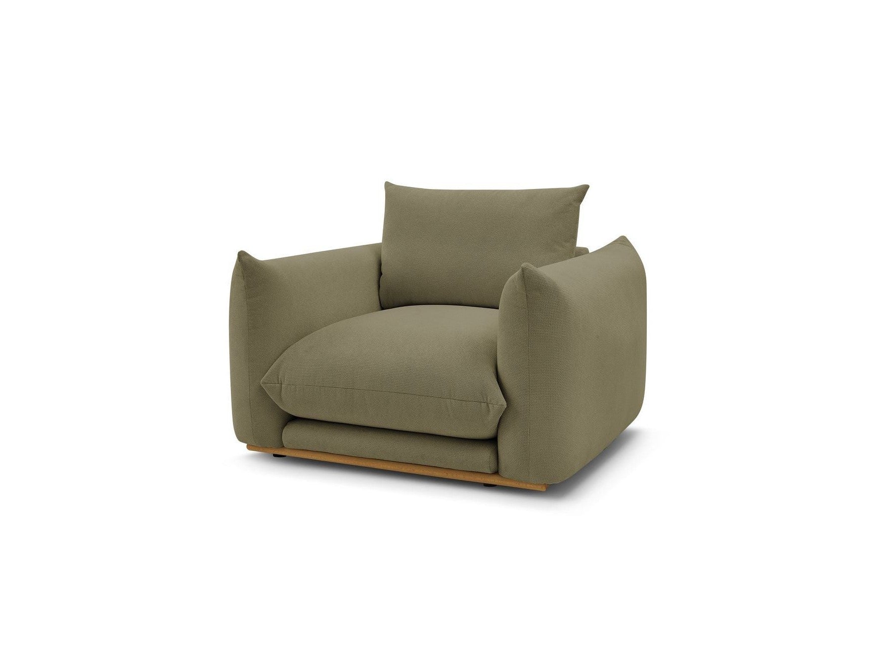 Ernest - Armchair - Smooth Fabric