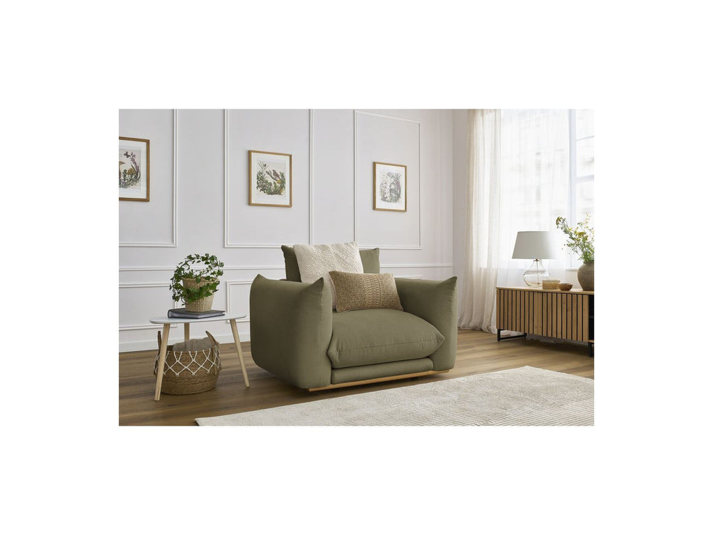 Ernest - Armchair - Smooth Fabric