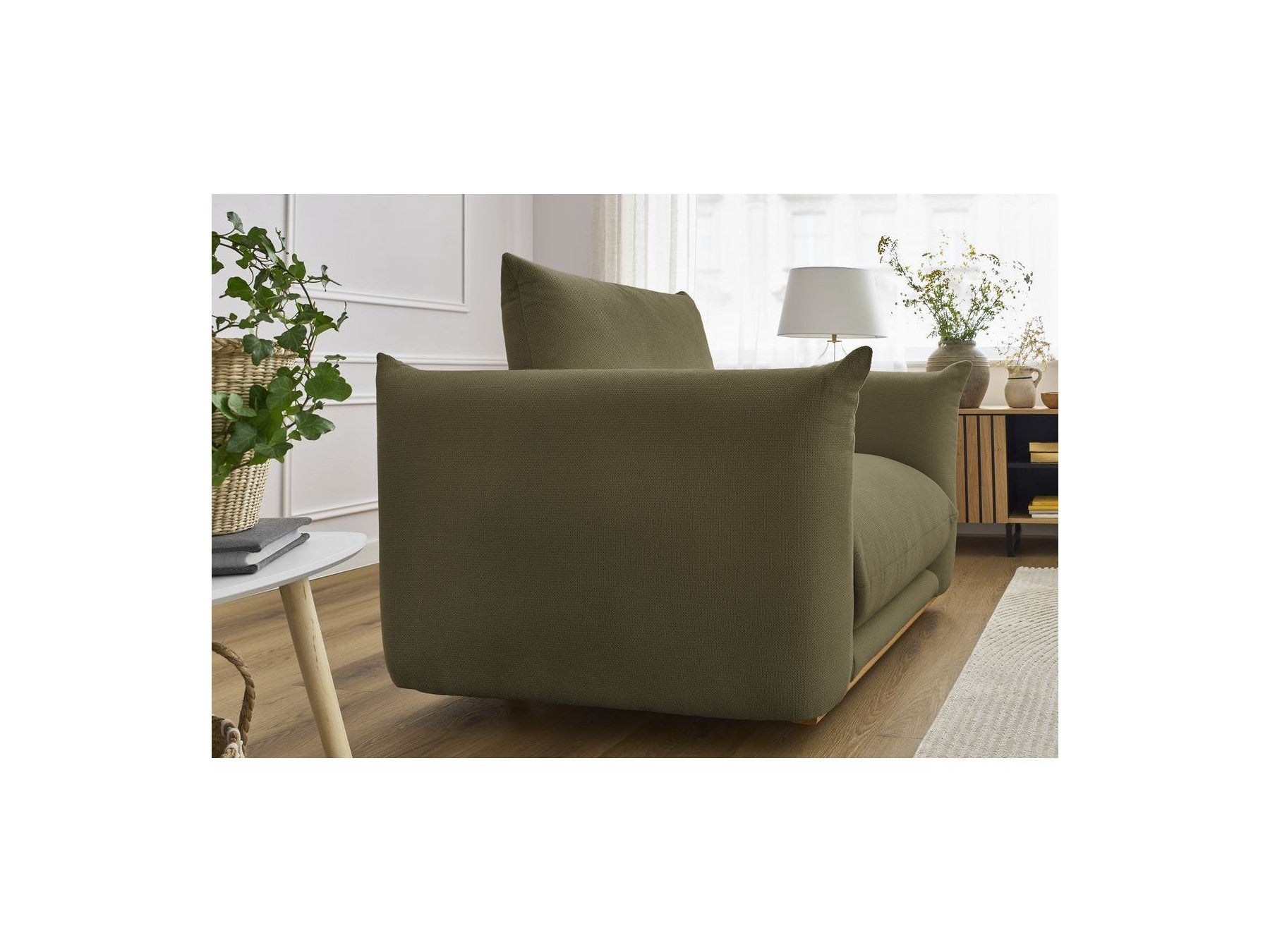 Ernest - Armchair - Smooth Fabric