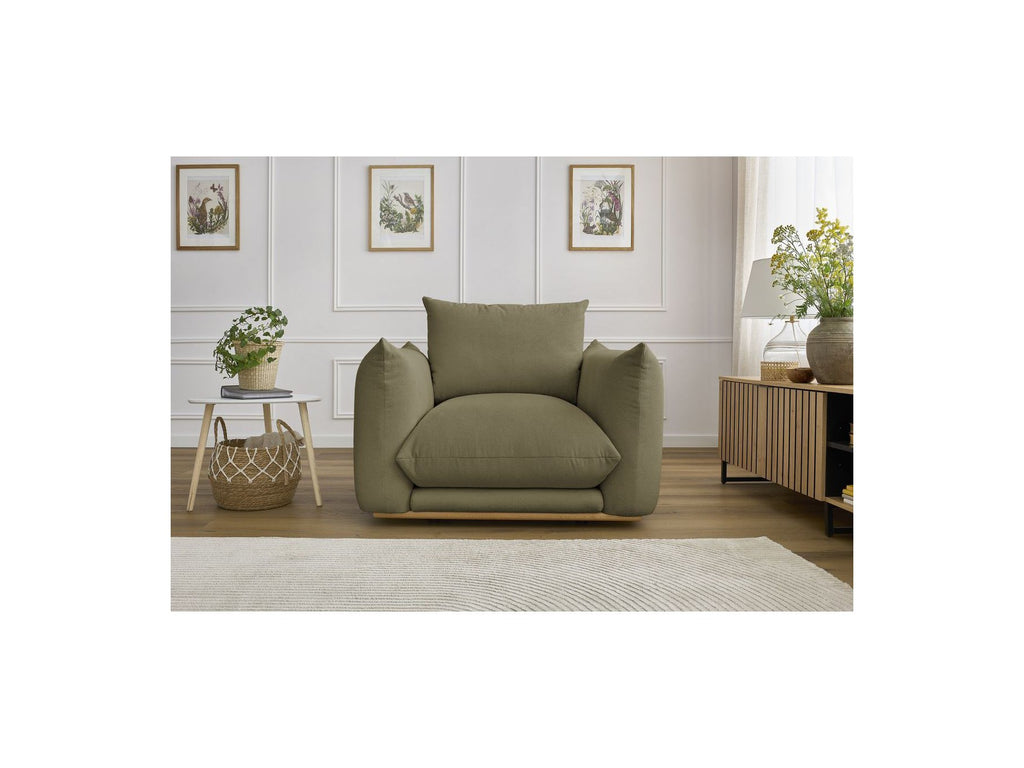 Ernest - Armchair - Smooth Fabric
