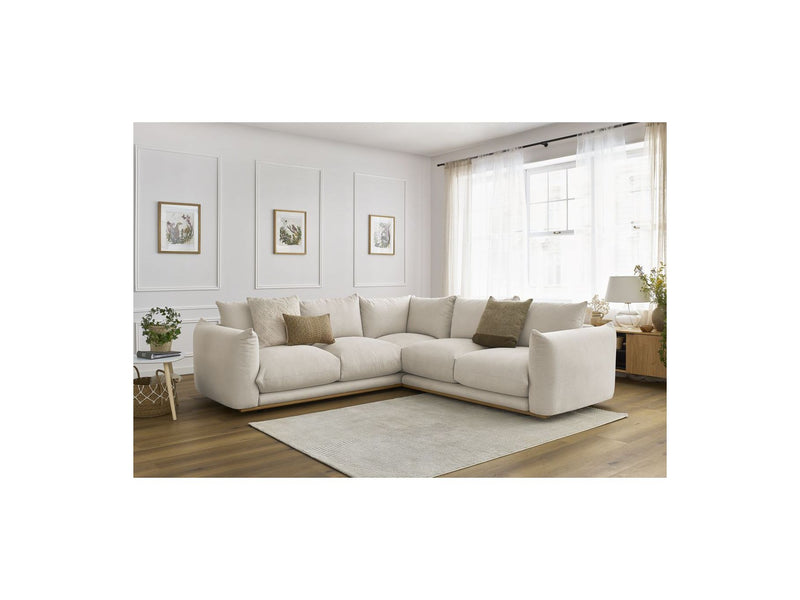 Canapé D'Angle Réversible - Ernest - Tissu Lisse