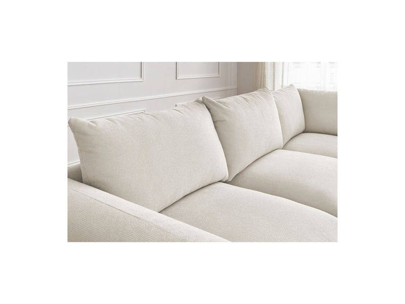 Canapé D'Angle Réversible - Ernest - Tissu Lisse