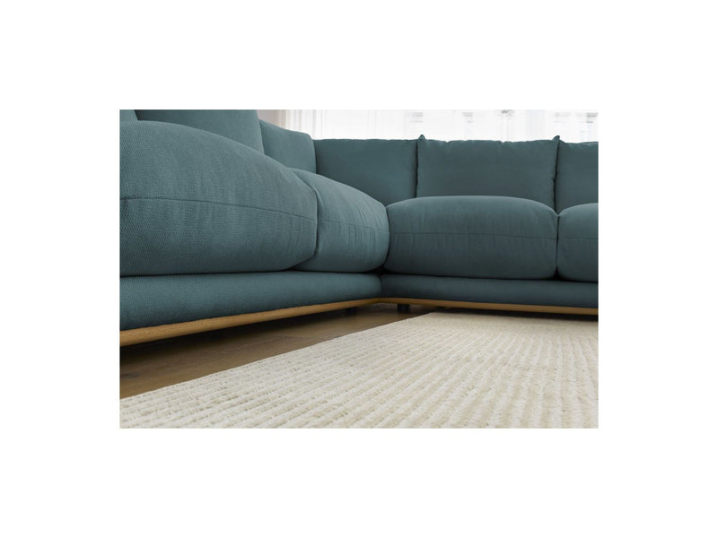 Canapé D'Angle Réversible - Ernest - Tissu Lisse