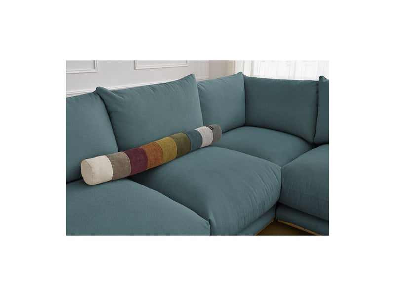 Canapé D'Angle Réversible - Ernest - Tissu Lisse