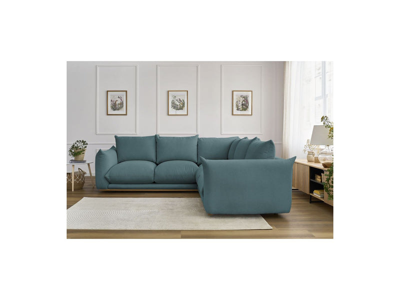Canapé D'Angle Réversible - Ernest - Tissu Lisse
