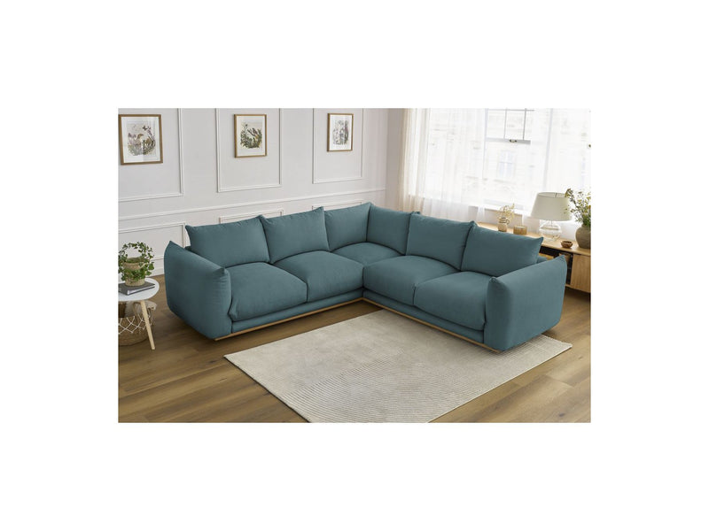 Canapé D'Angle Réversible - Ernest - Tissu Lisse
