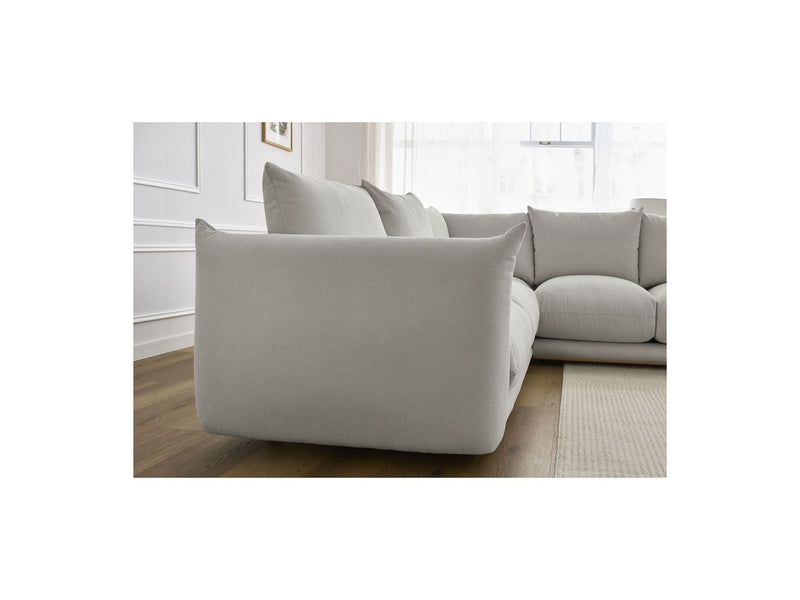 Canapé D'Angle Réversible - Ernest - Tissu Lisse