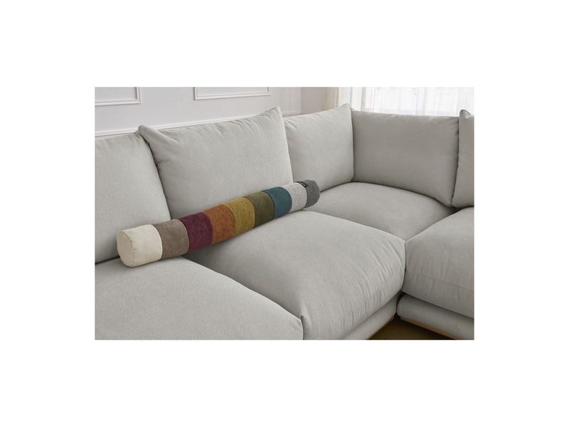 Canapé D'Angle Réversible - Ernest - Tissu Lisse