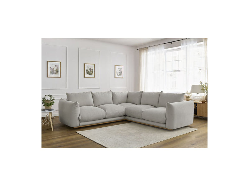 Canapé D'Angle Réversible - Ernest - Tissu Lisse