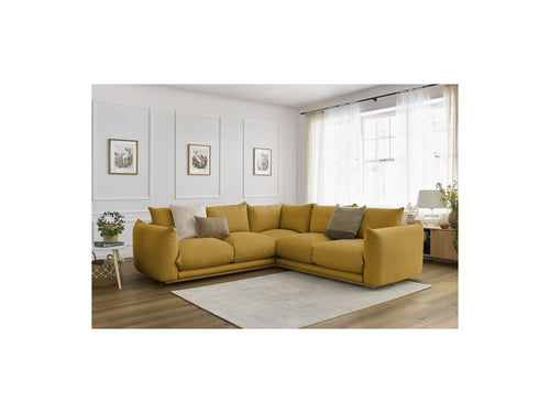 Canapé D'Angle Réversible - Ernest - Tissu Lisse