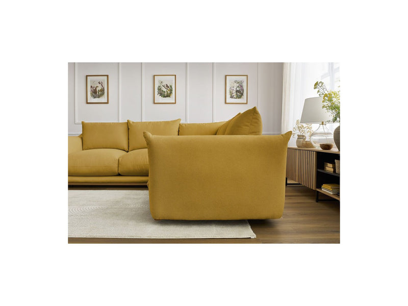 Canapé D'Angle Réversible - Ernest - Tissu Lisse