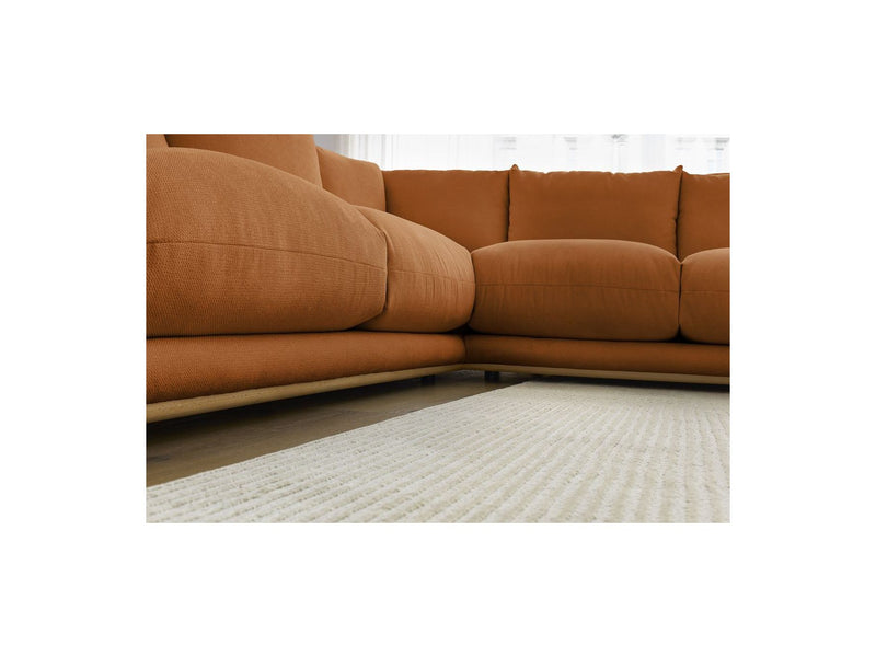 Canapé D'Angle Réversible - Ernest - Tissu Lisse