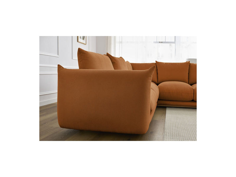 Canapé D'Angle Réversible - Ernest - Tissu Lisse