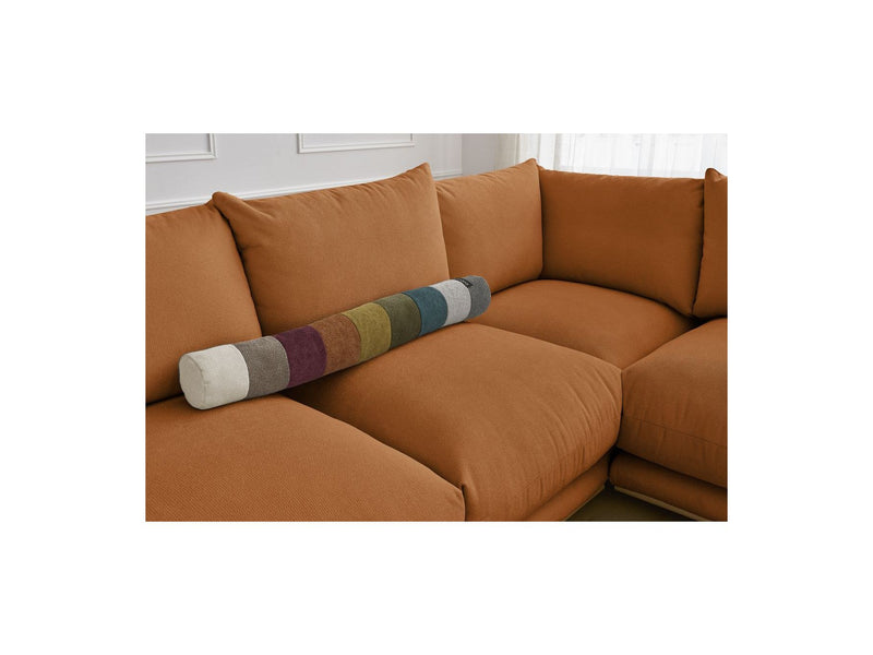Canapé D'Angle Réversible - Ernest - Tissu Lisse