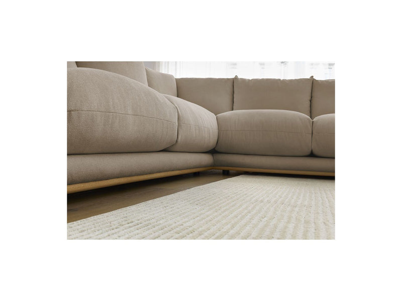 Canapé D'Angle Réversible - Ernest - Tissu Lisse
