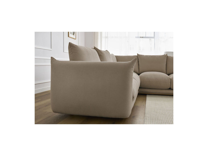 Canapé D'Angle Réversible - Ernest - Tissu Lisse