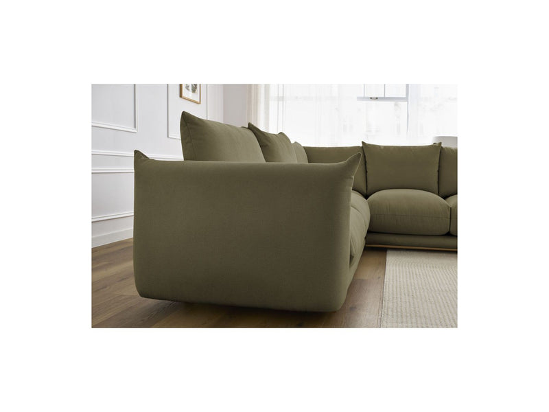 Canapé D'Angle Réversible - Ernest - Tissu Lisse