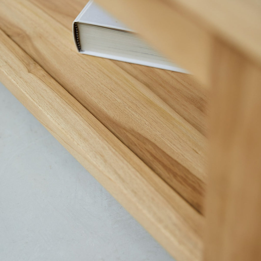 Eve - Table Basse Carrée - Teck - Naturel