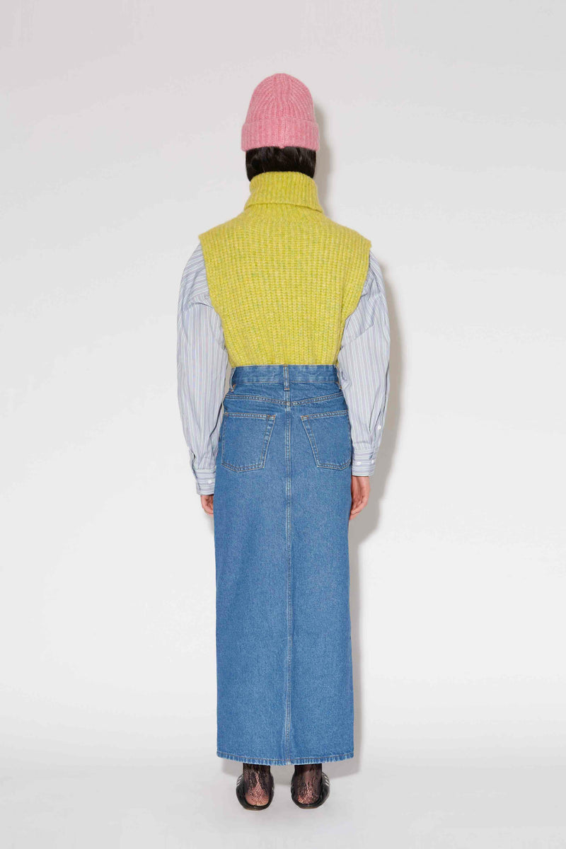FALDA DENIM LIAM AZUL