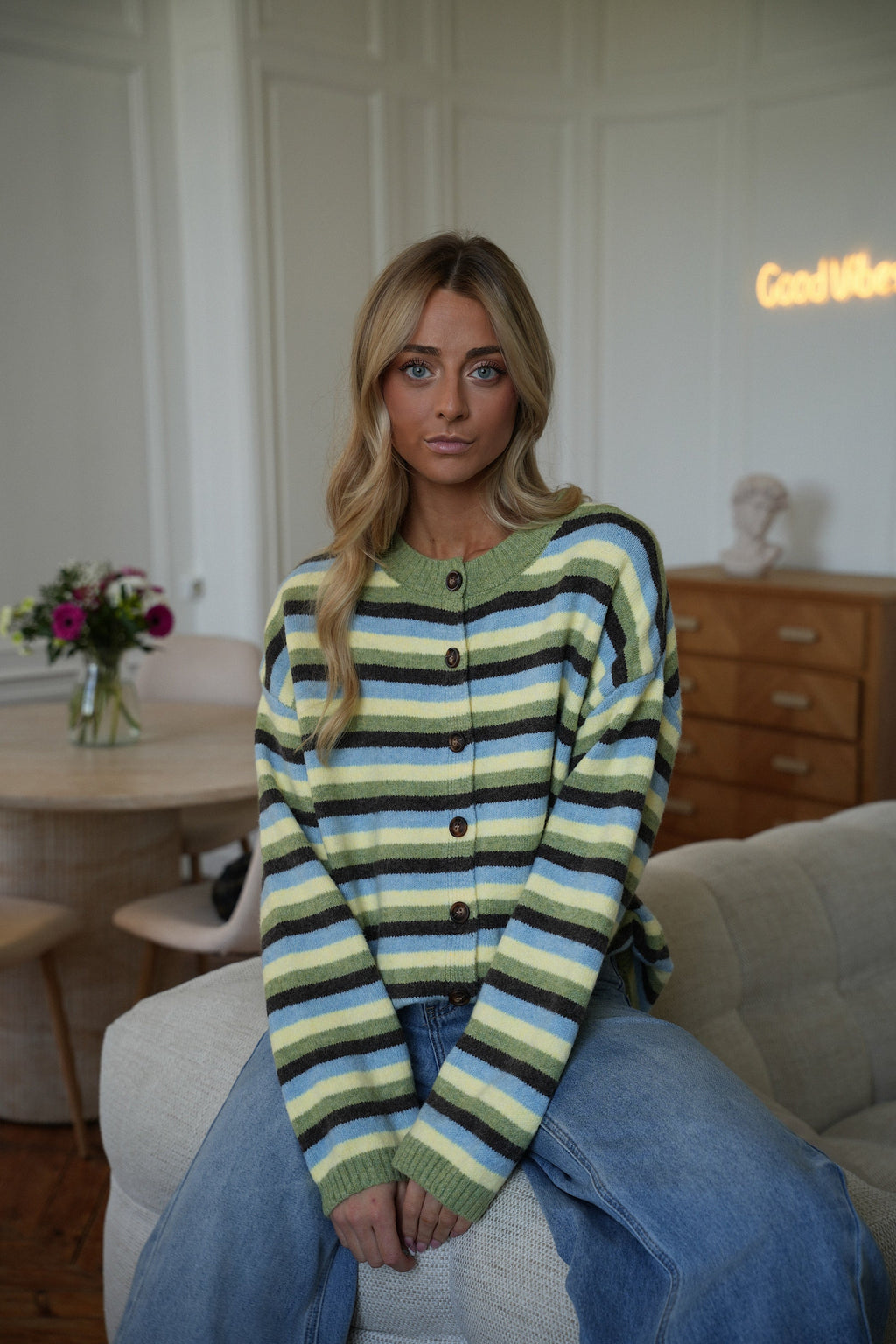 Victor Vert - Striped Vest