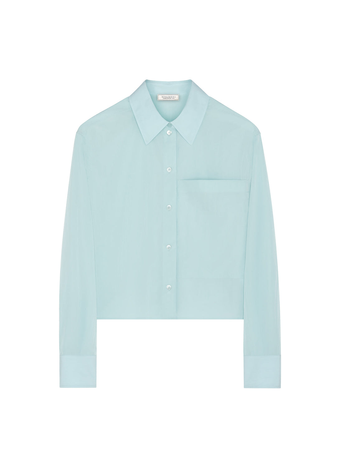 Top Mangas Largas - Verde Agua - Mujer