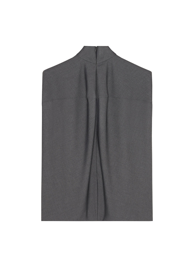 Top Sans Manche - Gris Chine - Femme