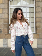 Blouse fleurie Eugenie