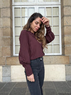 Chemise Bordeaux Alice