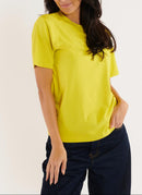 Top Manches Courtes - Lime - Femme
