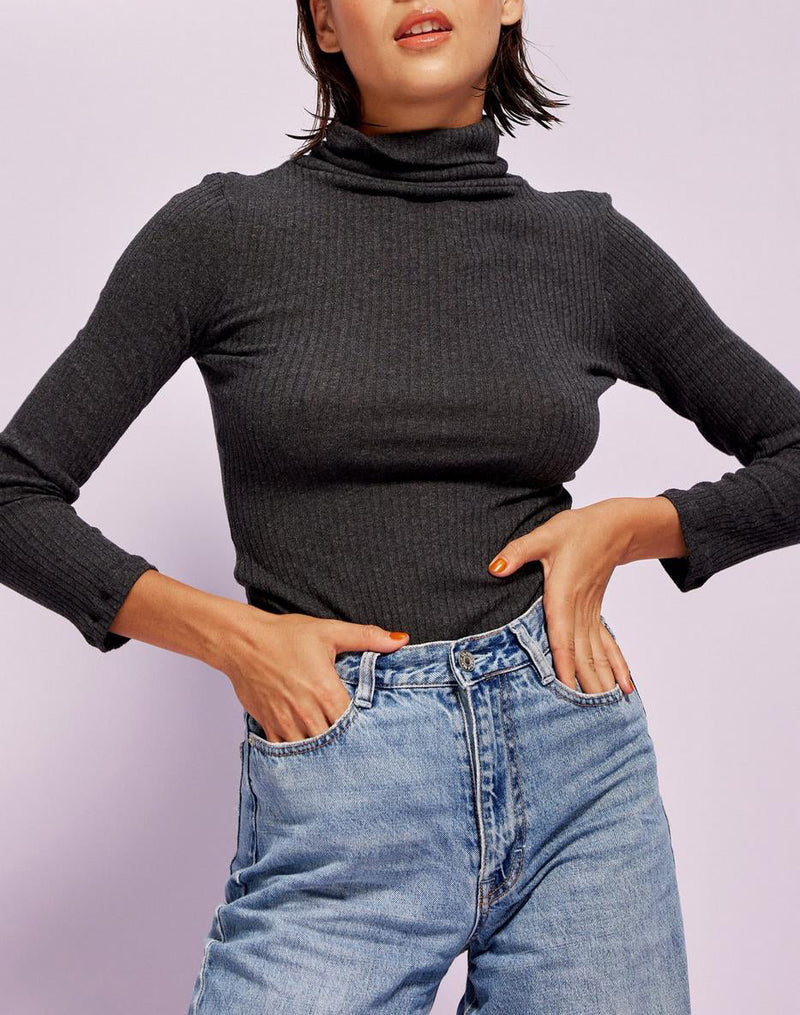 Haut De Body Clipsable Maurice - Grey Cords