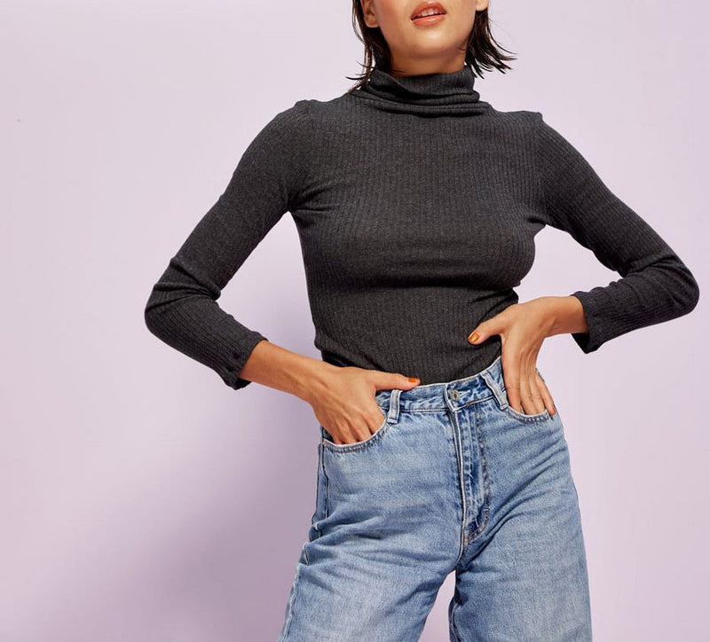 Haut De Body Clipsable Maurice - Grey Cords